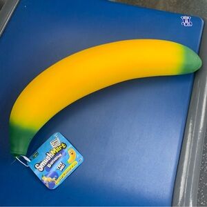Trendy Brand New SquishMart Banana Squishy Toy - Yellow